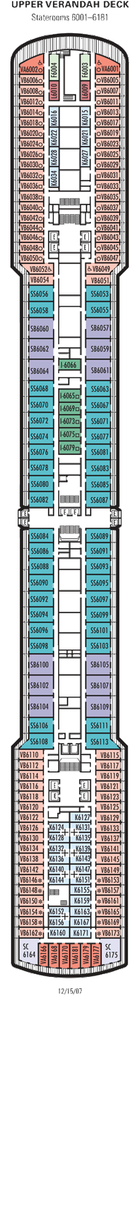 Eurodam Upper Verandah Deck