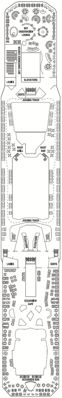 Celebrity Eclipse Lido Deck