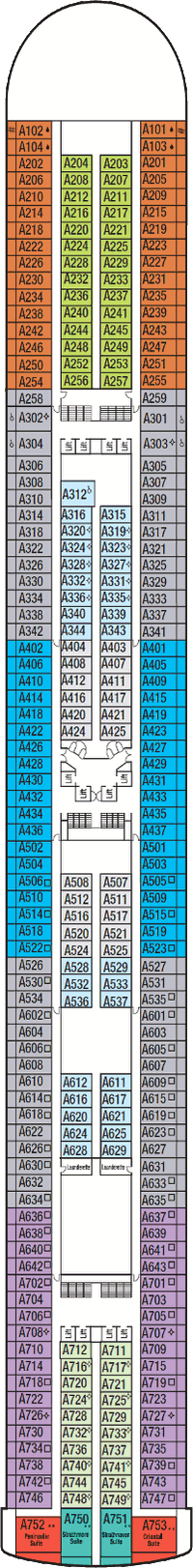 Azura Deck Plans P O Cruises Azura Cruises TravelAge West Azura Deck Plans P O Cruises Azura Cruises TravelAge West