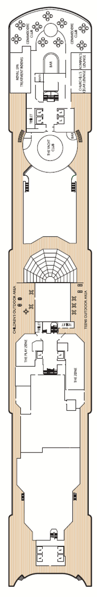 Queen Elizabeth Deck Ten Queen Elizabeth Deck Ten