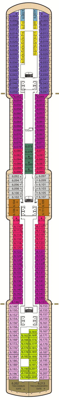 Queen Elizabeth Deck Six Queen Elizabeth Deck Six