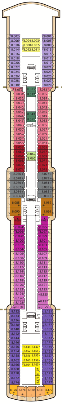Queen Elizabeth Deck Eight Queen Elizabeth Deck Eight