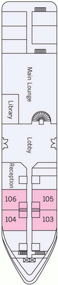 River Tosca Cairo Deck