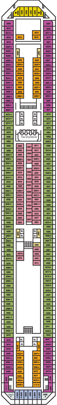 Carnival Splendor Upper Deck Carnival Splendor Upper Deck