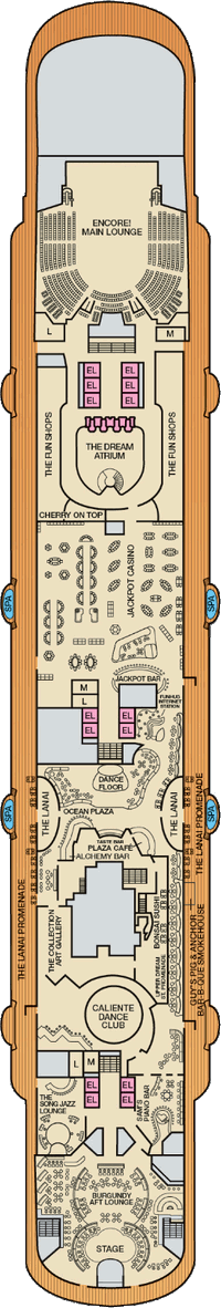 carnival breeze ship layout