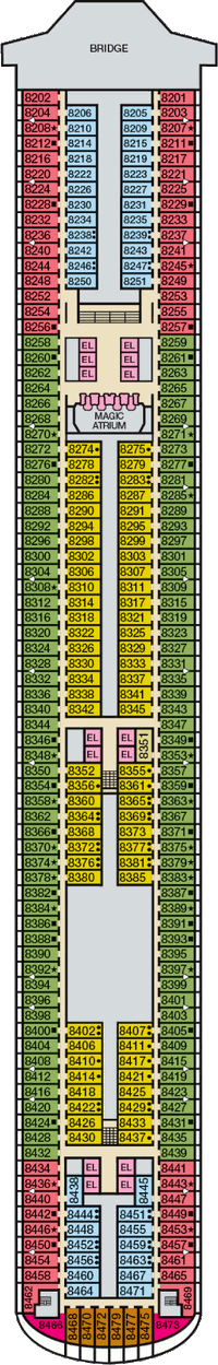 Carnival Magic Deck Plans