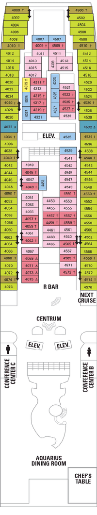Vision of the Seas Deck Four