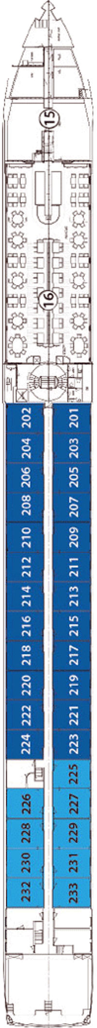 Avalon Vista Sapphire Deck