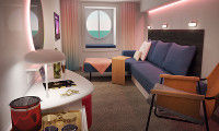 Valiant Lady Cabins Staterooms Suite Pictures Virgin Voyages   Valiant Lady Oceanview 