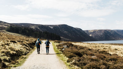 Travelers can enjoy hiking and camping in Cairngorms National Park.