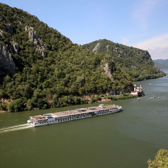 Riverside Mozart offers an intimate river cruise experience, carrying just 162 guests and 82 crew.