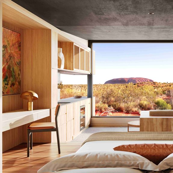 Beckons is building a second lodge in Australia’s Uluru-Kata Tjuta area, which is currently projected to open in 2028.