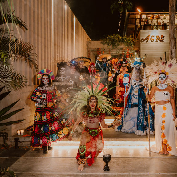 Acre Resort is offering themed cocktails, live music, a Catrina contest and more for the holiday.