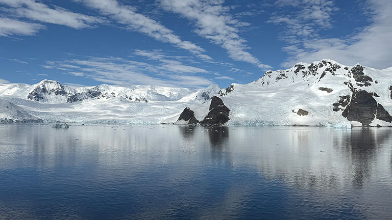 As winter’s snow melts, the landscape becomes more varied.
