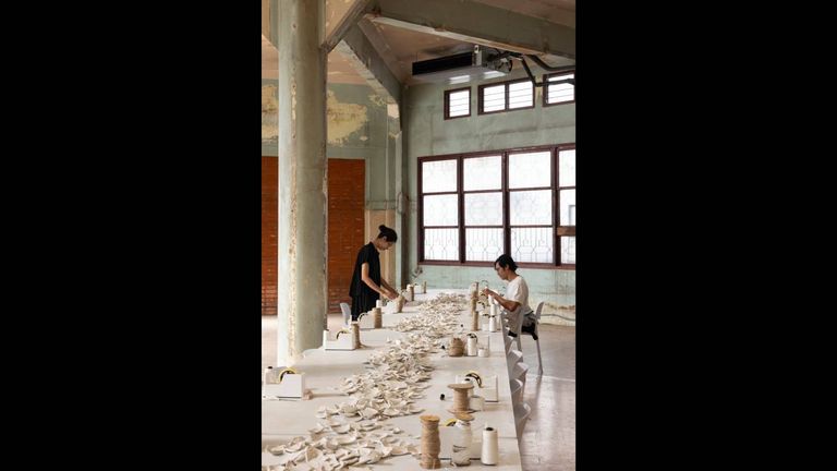 Mend Piece by Yoko Ono at Bangkok Kunsthalle