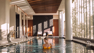 She Mexico utilizes hydrotherapy to help clients restore and relax.