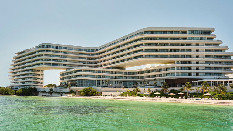 Sha Mexico's architecture is inspired by the double helix shape of DNA.