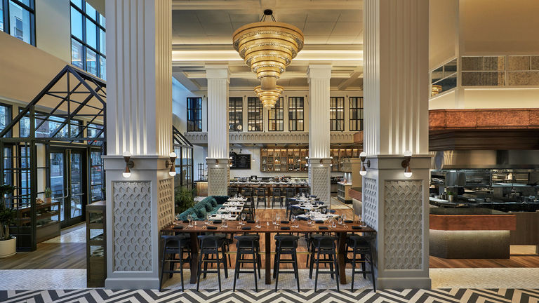 Provisional serves breakfast and brunch in a beautiful space with an entrance on Fifth Street.
