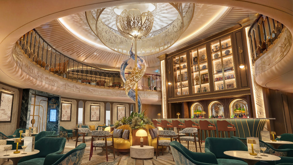 Bar 1873 will be Oosterdam’s updated atrium offering.