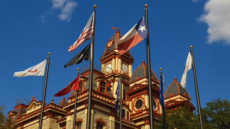 Lockhart is a great day trip option from Austin.