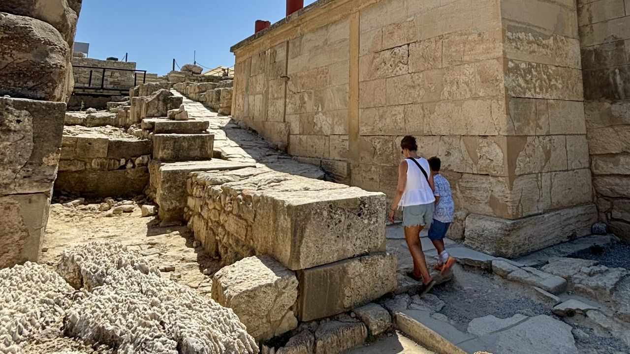 Crete offers families scenic beaches, ancient ruins and cultural experiences.
