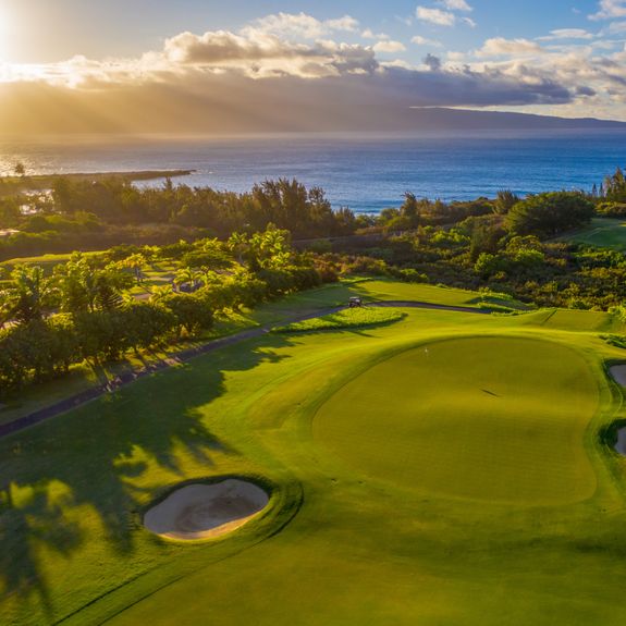 The Plantation Course at The Ritz-Carlton Maui, Kapalua, is among the more challenging courses in Hawaii.