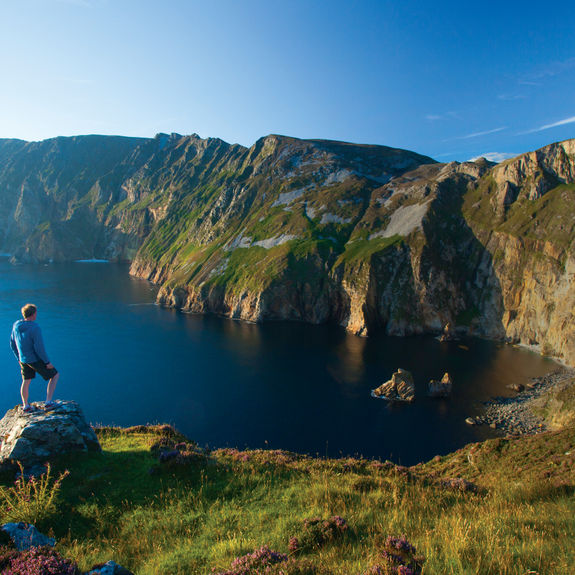 The stunning Slieve League cliffs are a highlight of CIE Tours’ new Ireland Walking & Hiking Tour – The Northern Coast.