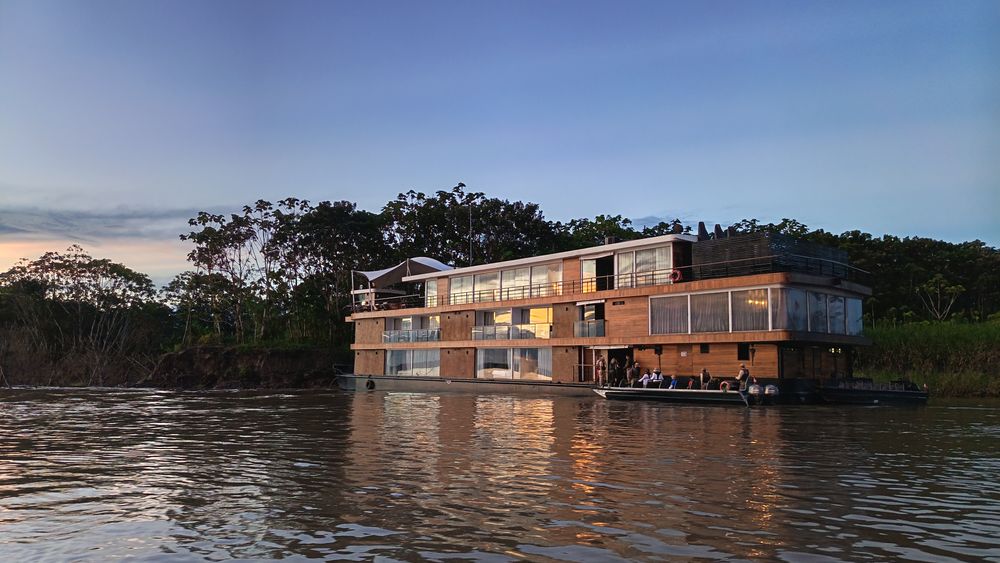 The Zafiro Experience cruise centers on Peru's Pacaya Samiria National Reserve.