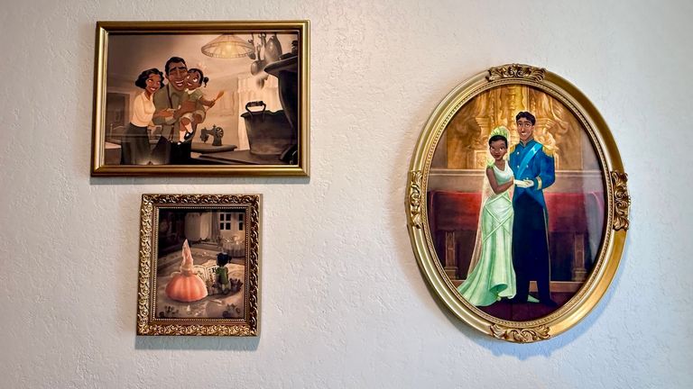 New artwork features characters from the movie.