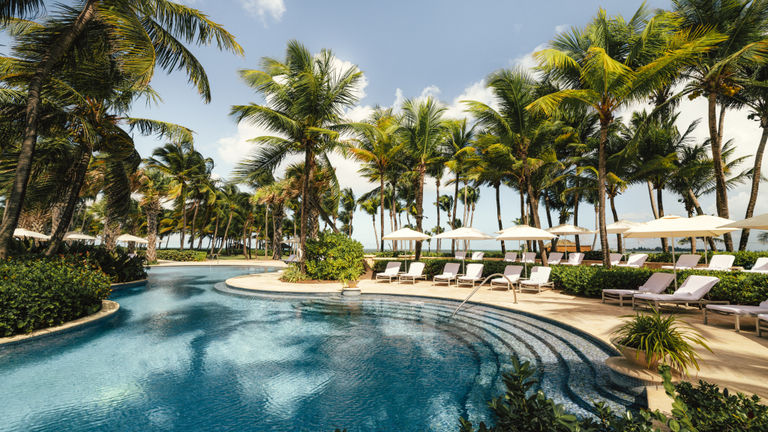 The resort offers two swimming pools.
