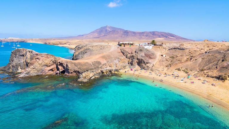 Playa de Papagayo is one of the island’s most popular beaches.