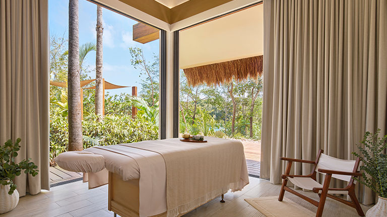 The spa offers a wide array of treatments.