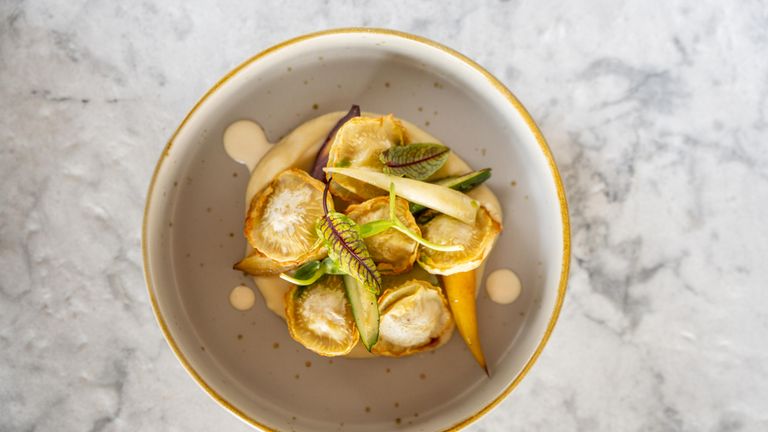 Sha Mexico features plant- and seafood-based cuisine tailored to clients' health goals.