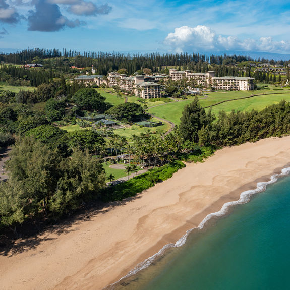 The Ritz-Carlton Maui, Kapalua, is part of the 22,000 Kapalua Resort area in West Maui.