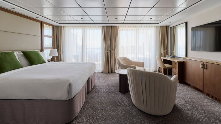 All existing cabins were upgraded during the refurbishment.