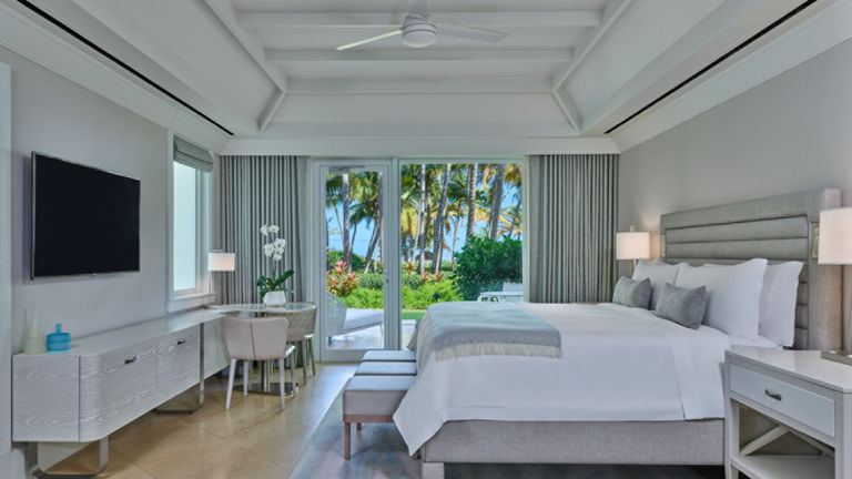 The resort’s 139 guestrooms and suites have been redesigned.