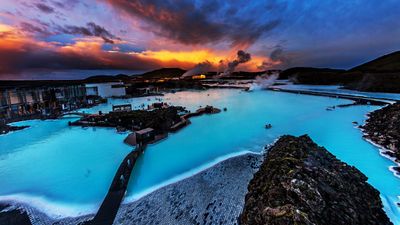 Iceland's Blue Lagoon is the country's most famous attraction, and a must-visit for wellness-minded travelers.