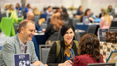 One-on-one meetings between travel advisors and suppliers are a cornerstone of the event.