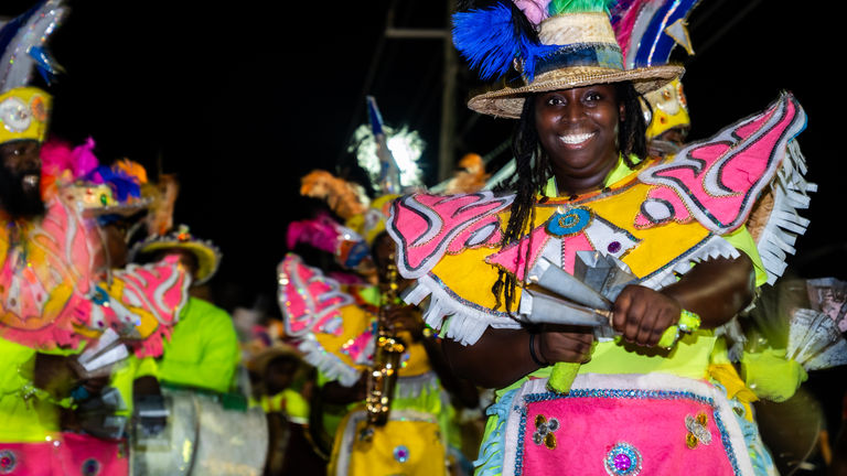 Travelers can immerse themselves in Caribbean culture during the Caribbean Food and Wine Festival.