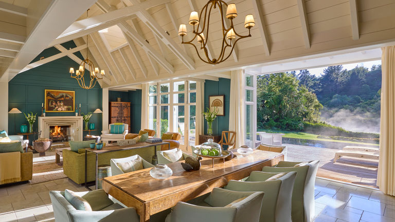 Huka Lodge in New Zealand has been refreshed.