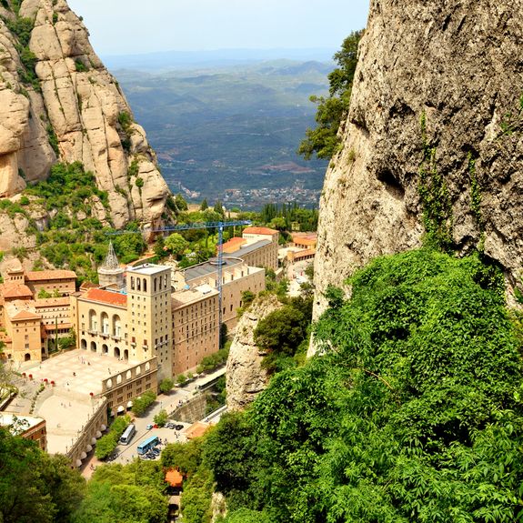 Santa Maria de Montserrat Abbey is a top attraction in Montserrat.