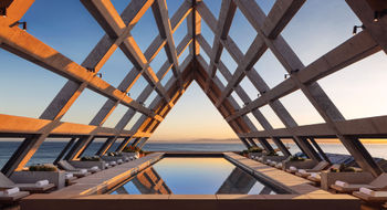 The rooftop pool at the Cape Town Edition in South Africa.