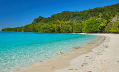 Dominica's Champagne Beach.