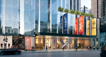 A rendering of The StandardX Times Square.