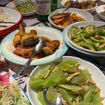 After a lesson in Chinese crafts and dumpling making, travel advisors enjoy a homemade meal.