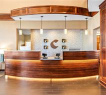 Comfort Suites Linn County Fairground Lobby