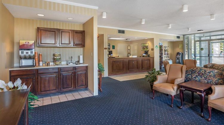 Quality Inn Gettysburg Battlefield Lobby