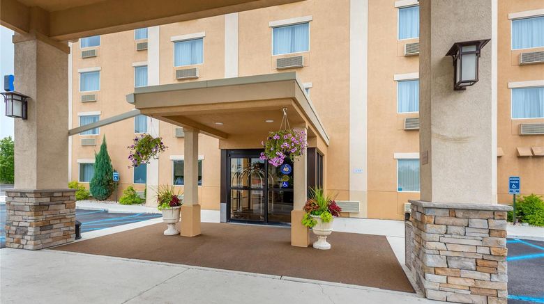 Comfort Inn  and  Suites Wilkes-Barre Exterior. Images powered by <a href="https://iceportal.shijigroup.com" target="_blank" rel="noopener">Ice Portal</a>.
