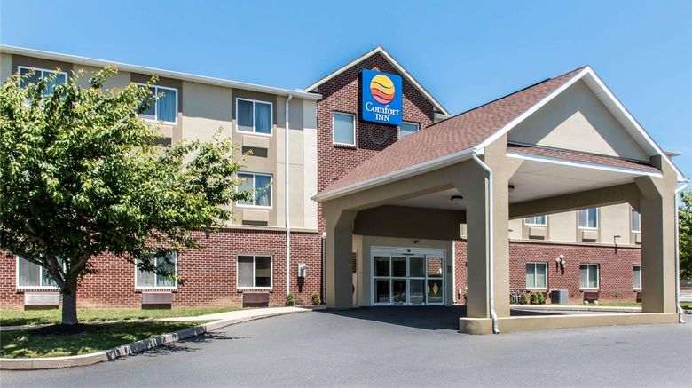 Comfort Inn Lancaster County Exterior. Images powered by <a href="https://iceportal.shijigroup.com" target="_blank" rel="noopener">Ice Portal</a>.