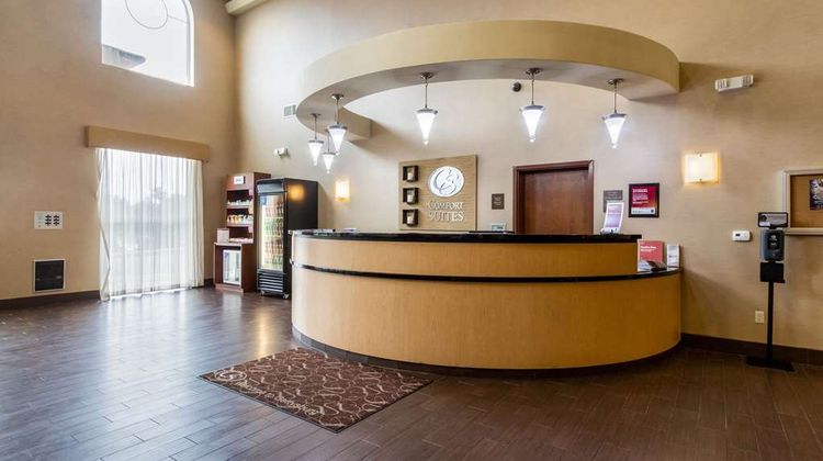 Comfort Suites Gettysburg Lobby